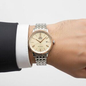 NWT Authentic Orient Contemporary Automatic Champagne Dial Men's Watch